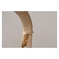 Tilbehør Til Tasker<Dolce & Gabbana d Læder LOVE Patch Taske Strop Gul