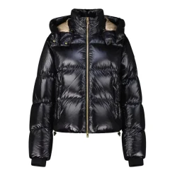 Jakker^Moose Knuckles Guld Moonstone Pufferjakke Sort