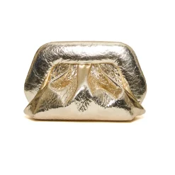 Clutch<THEMOIRè d Spejl Clutch Taske Gul