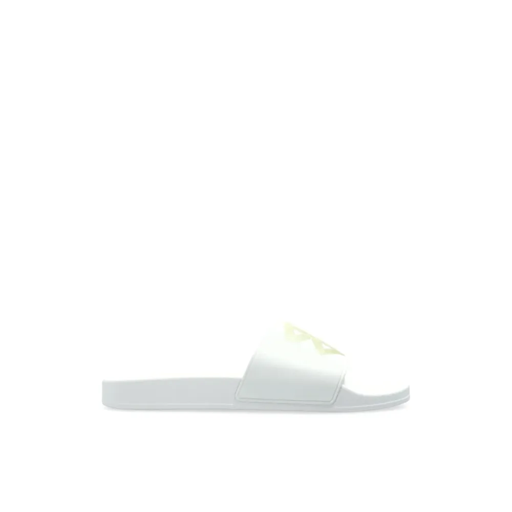 Sandaler<Balenciaga Gummislides Pool Hvid