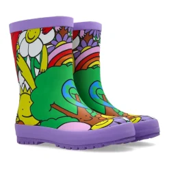Gummistøvler<Stella McCartney Gummistøvler med print Multifarvet