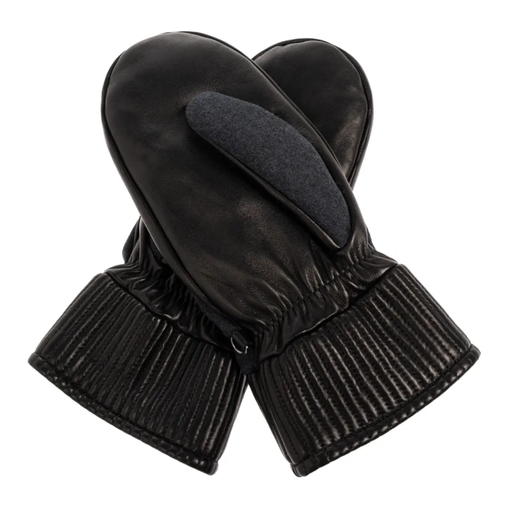 Handsker<Giorgio Armani Handsker med logo Sort