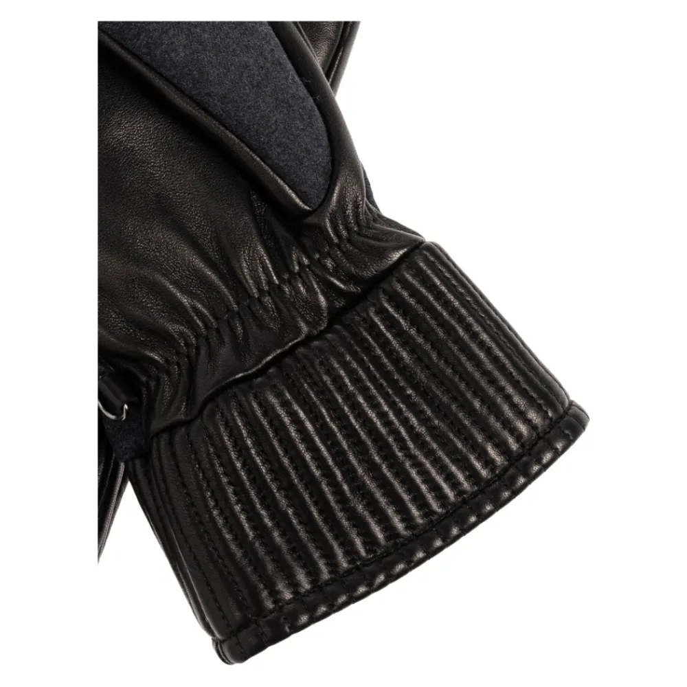 Handsker<Giorgio Armani Handsker med logo Sort