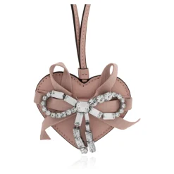 Tilbehør Til Tasker^Jimmy Choo Heart Charm ZNI Pink