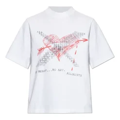 T-Shirts^AllSaints Heartache Lisa T-Shirt Hvid
