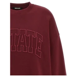 Sweatshirts|Striktrøjer & Sweatere<ROTATE Birger Christensen Heavy Sweat Crewneck Rød