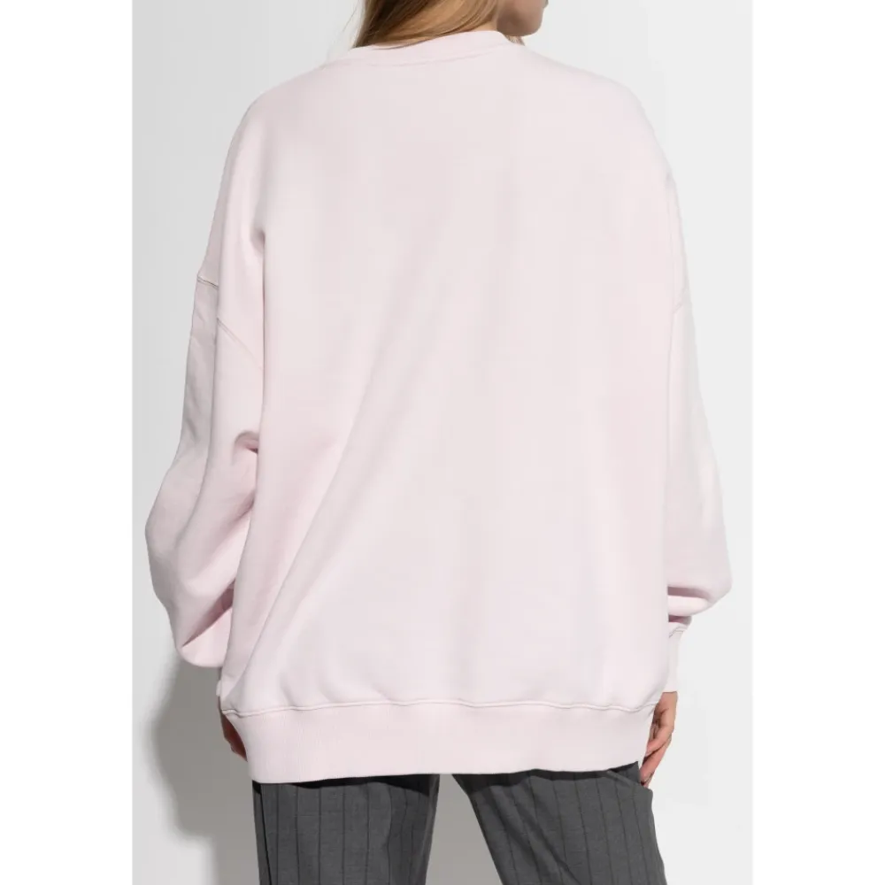 Sweatshirts<ROTATE Birger Christensen Heavy Sweat Crewneck Pink