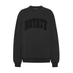 Sweatshirts^ROTATE Birger Christensen Heavy Sweat Crewneck Sort