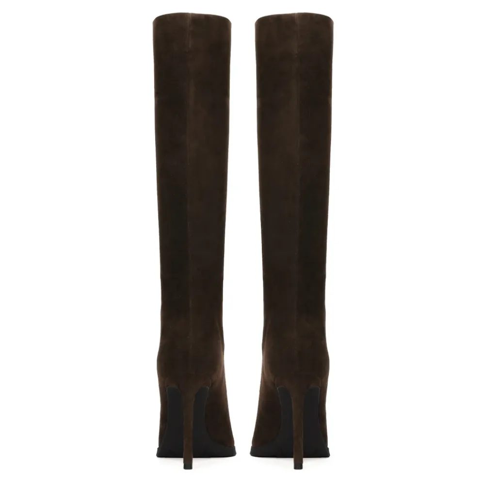 Støvler<Kazar Heeled Boots Brun