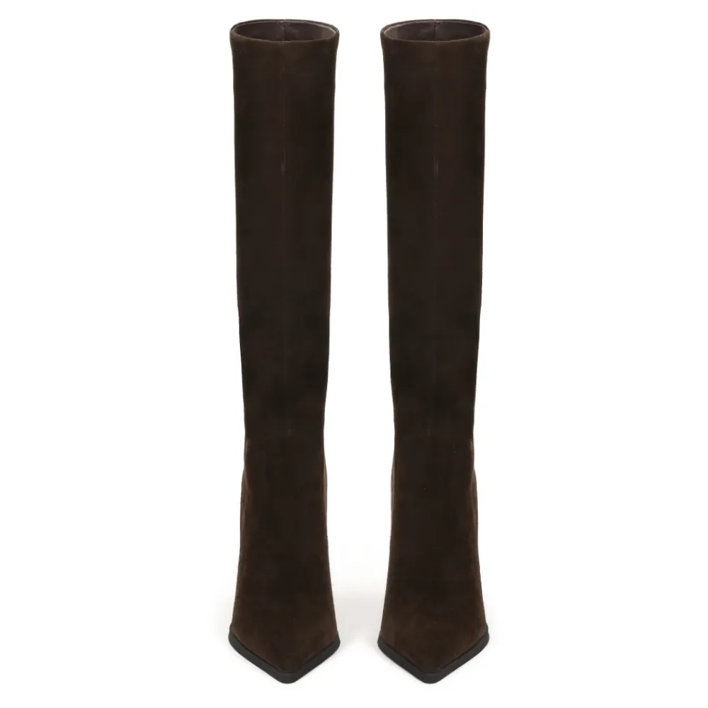Støvler<Kazar Heeled Boots Brun