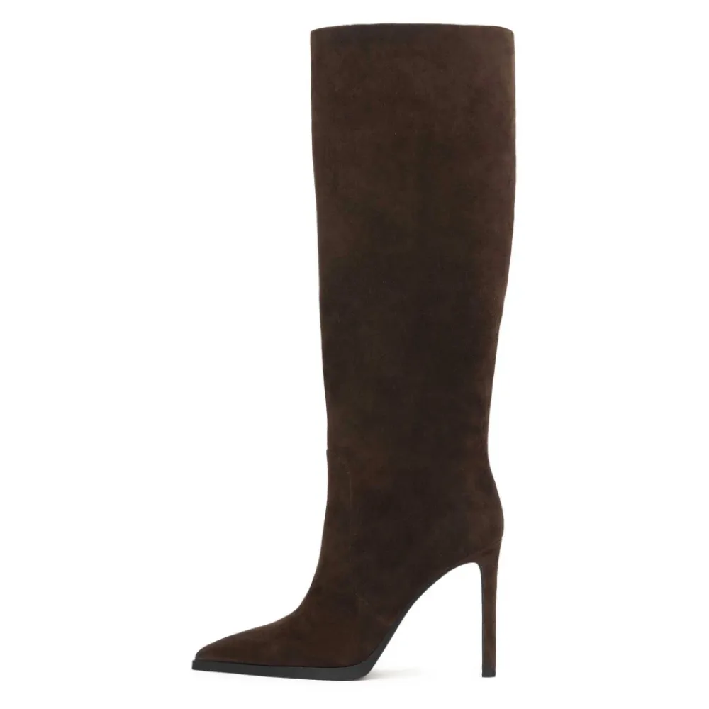 Støvler<Kazar Heeled Boots Brun