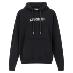 Trøjer^Off White Heraldic Arrow Skate Hoodie Sort