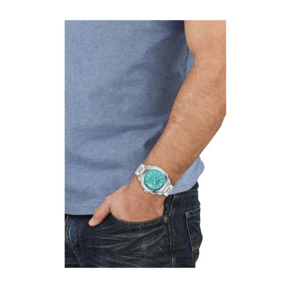 Ure^Versace Herre Automatisk Armbåndsur Dylos Grå