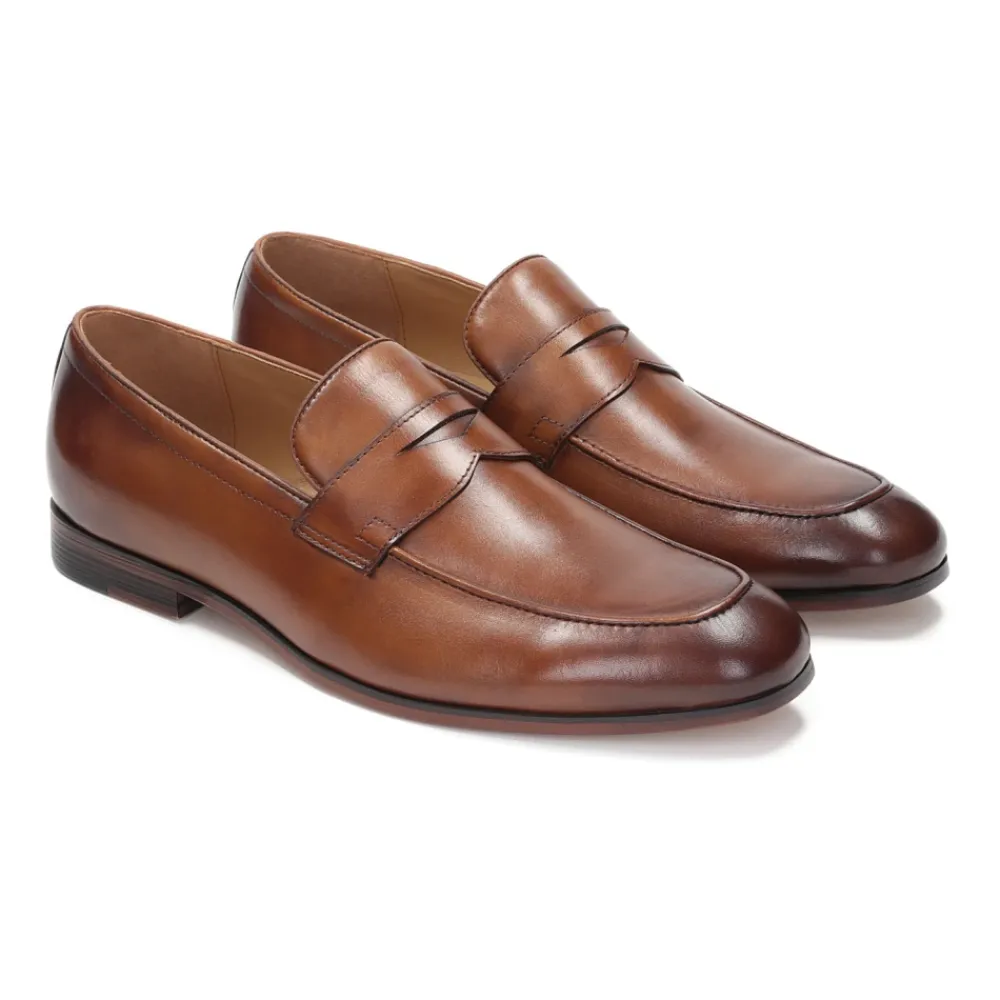 Loafers^Kazar Herre klassiske e læder loafers Brun