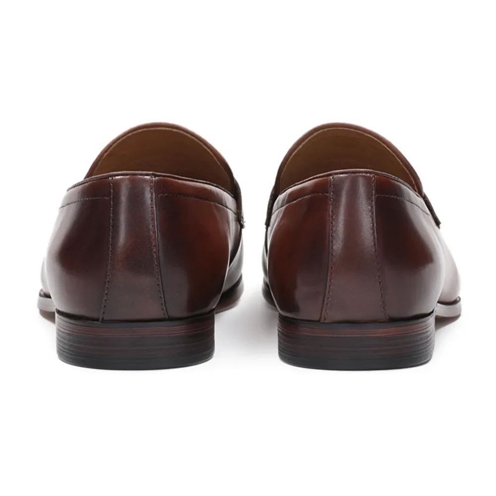 Loafers^Kazar Herre klassiske e læder loafers Brun