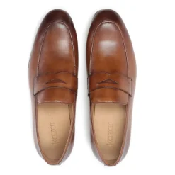Loafers^Kazar Herre klassiske e læder loafers Brun