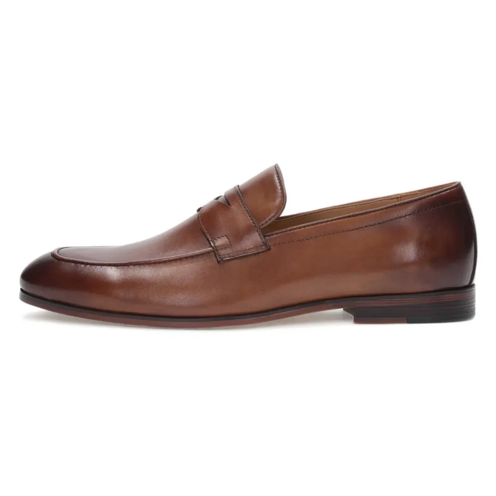 Loafers^Kazar Herre klassiske e læder loafers Brun