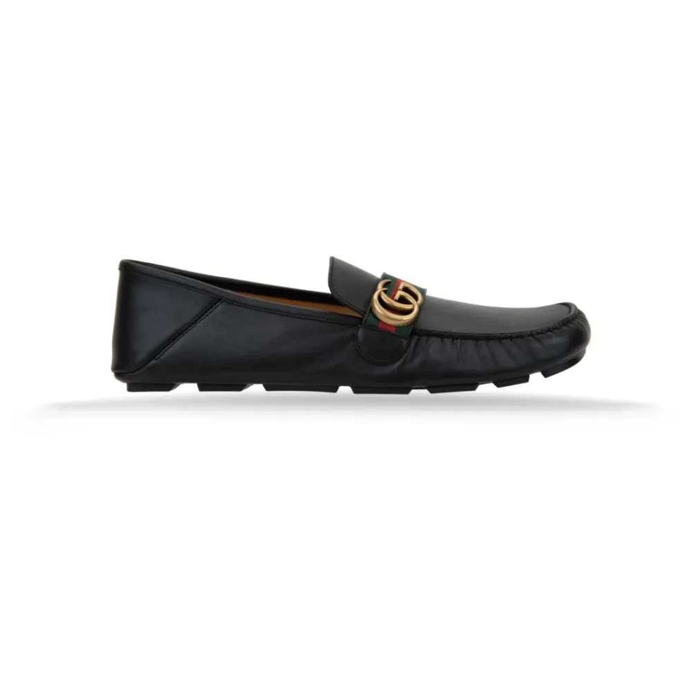 Loafers^Gucci Herre Slip-On Loafers Sort