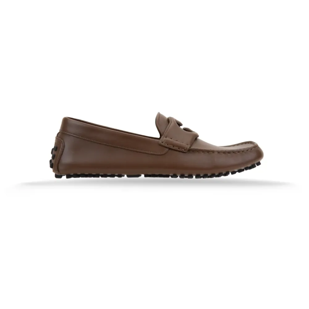 Loafers<Gucci Herre Slip-On Loafers Brun