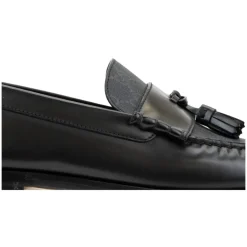 Loafers^Gucci Herre Slip-On Loafers med Frynser Sort