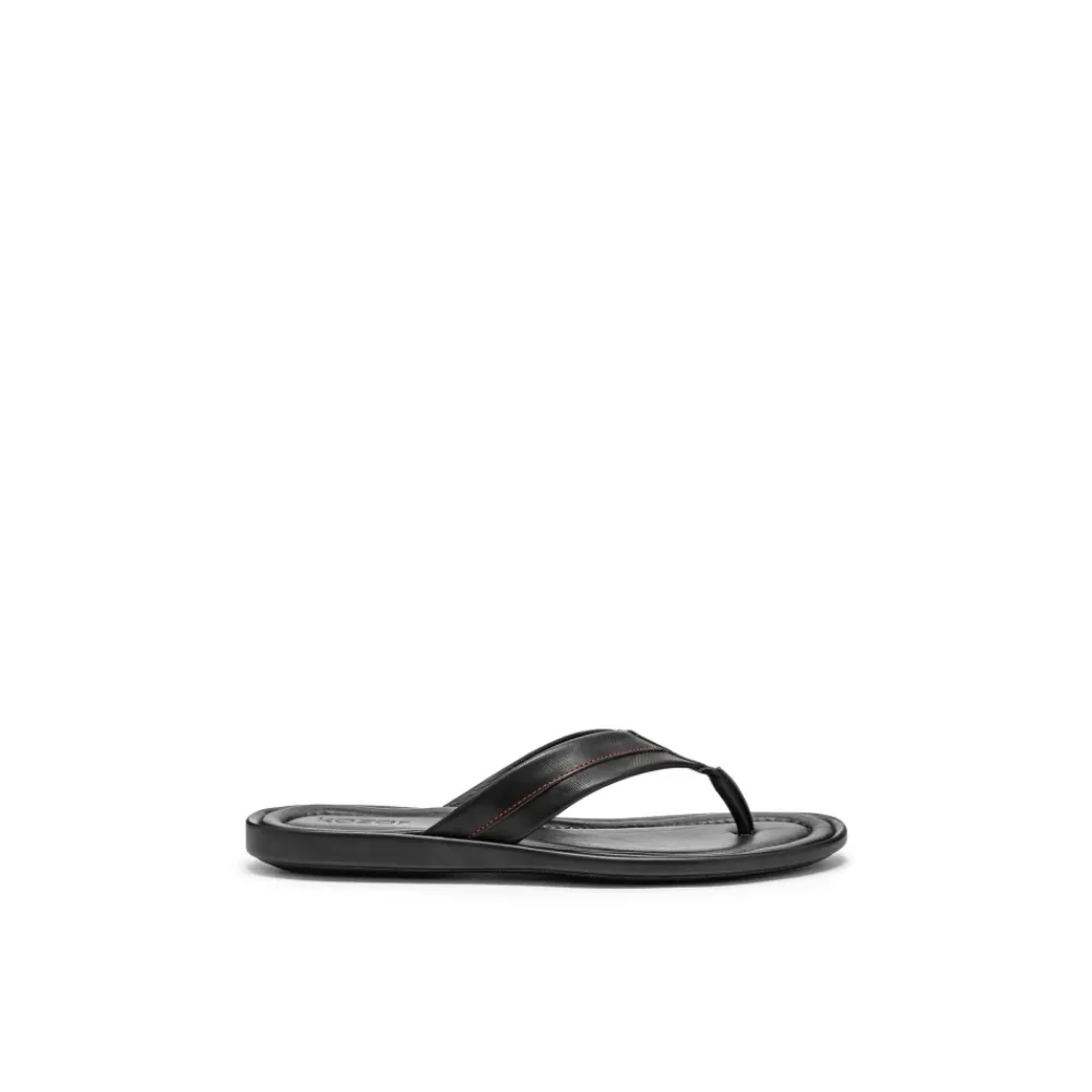 Sandaler<Kazar Herre e flip-flops.Dette produkt er stort i størrelsen. Sort