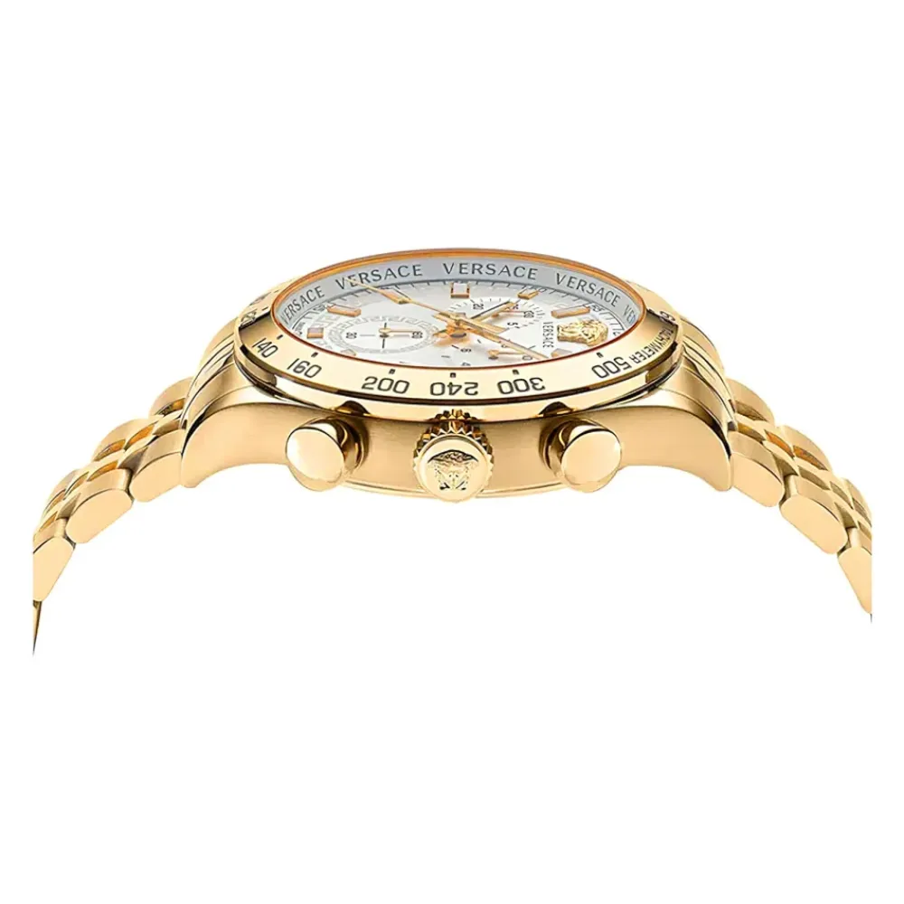 Ure<Versace Herren Chronograph Hellenyium VE2U01124 Gul