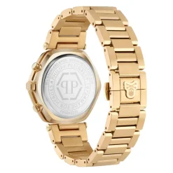 Ure^Philipp Plein Hexagon Chrono d Ur Gul