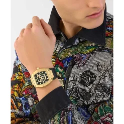 Ure<Philipp Plein HEXAGON Phantom Herreur Gul