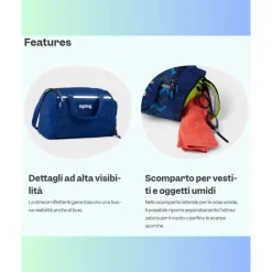Rejsetasker^Ergobag High Visibility Sports Rygsæk Sort