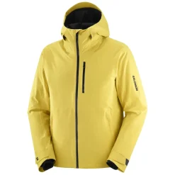 Skaljakker^Salomon Highland Jacket Gul