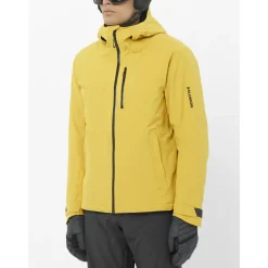 Skaljakker^Salomon Highland Jacket Gul