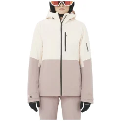 Skaljakker<Salomon Highland Jacket Beige
