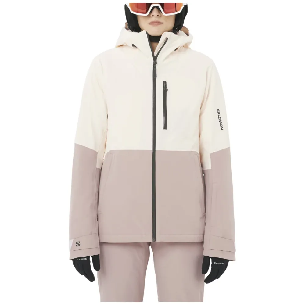 Skaljakker<Salomon Highland Jacket Beige