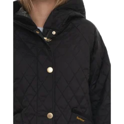 Frakker^Barbour Hilary Quilted Jacket Sort