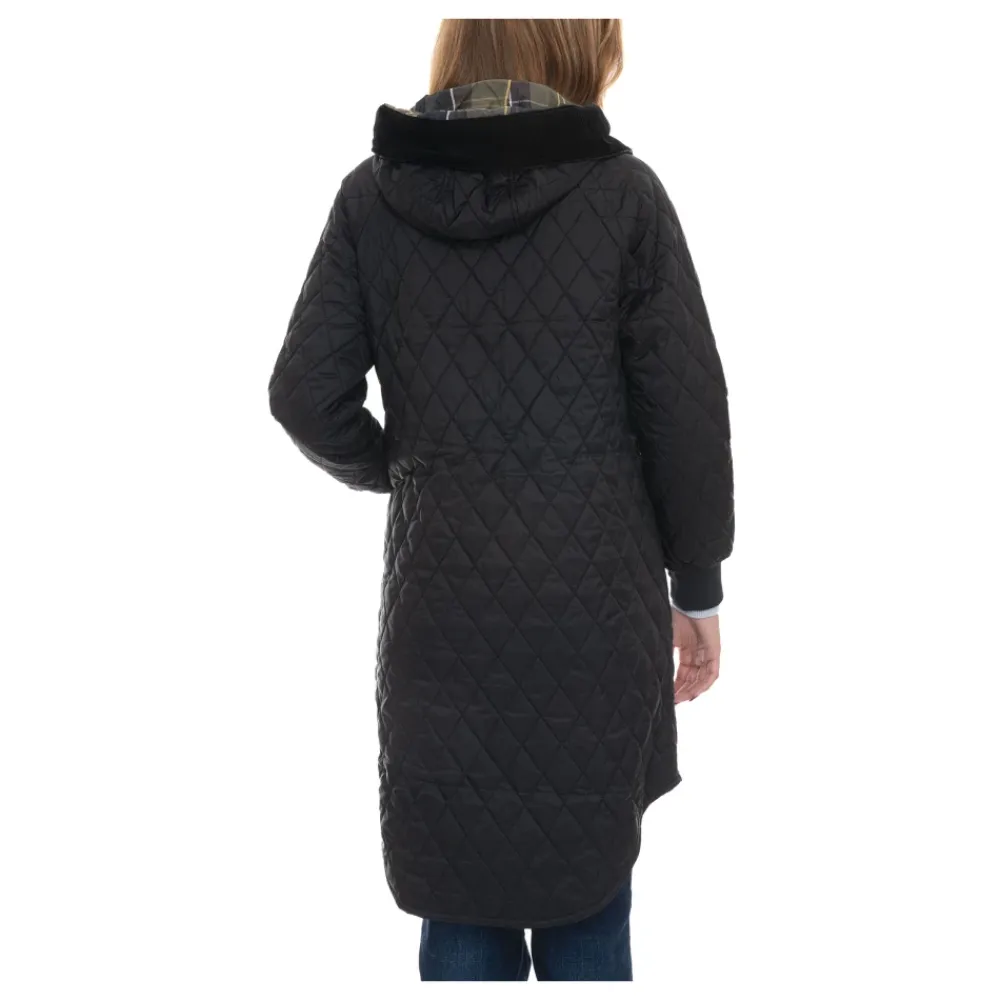 Frakker^Barbour Hilary Quilted Jacket Sort
