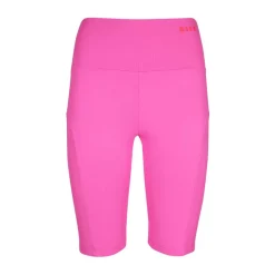 Træningsbukser & Tights<MSGM Højtaljet Logo Print Shorts Pink