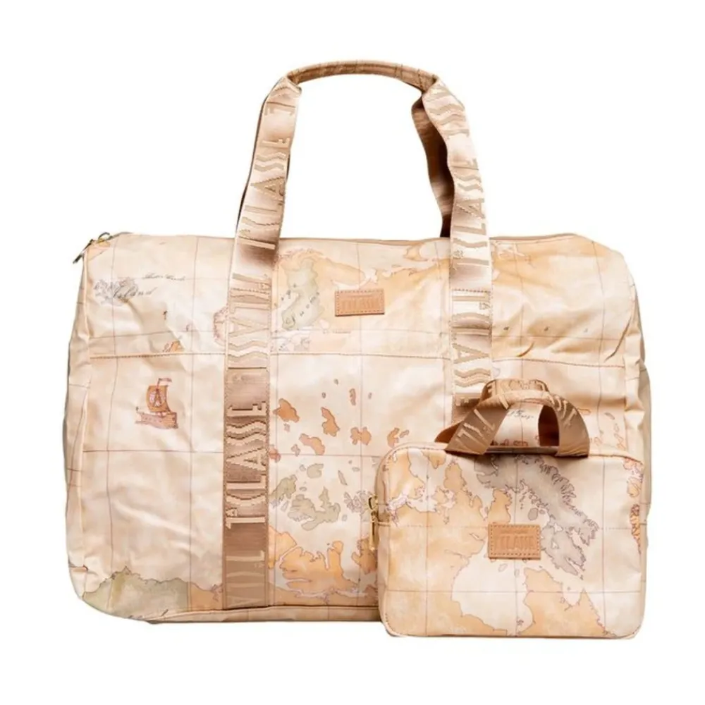 Rejsetasker^Alviero Martini 1a Classe Håndtaske med blandet materiale til kvinder Beige