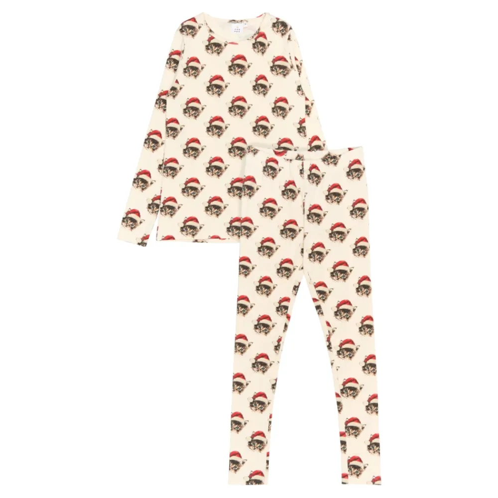 Nattøj<THE NEW Holiday Rib Nightset Multifarvet