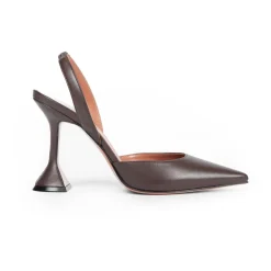 Pumps|Stiletter<Amina Muaddi Holli Sling 95 Brun