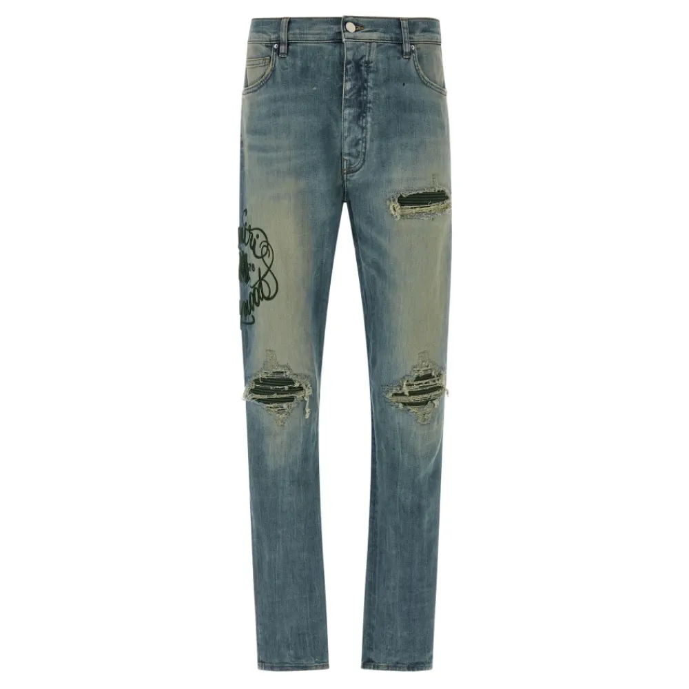 Jeans^Amiri Hollywood MX1 Jean Blå