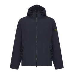Skaljakker^Stone Island Hooded Compass Jacket Blå