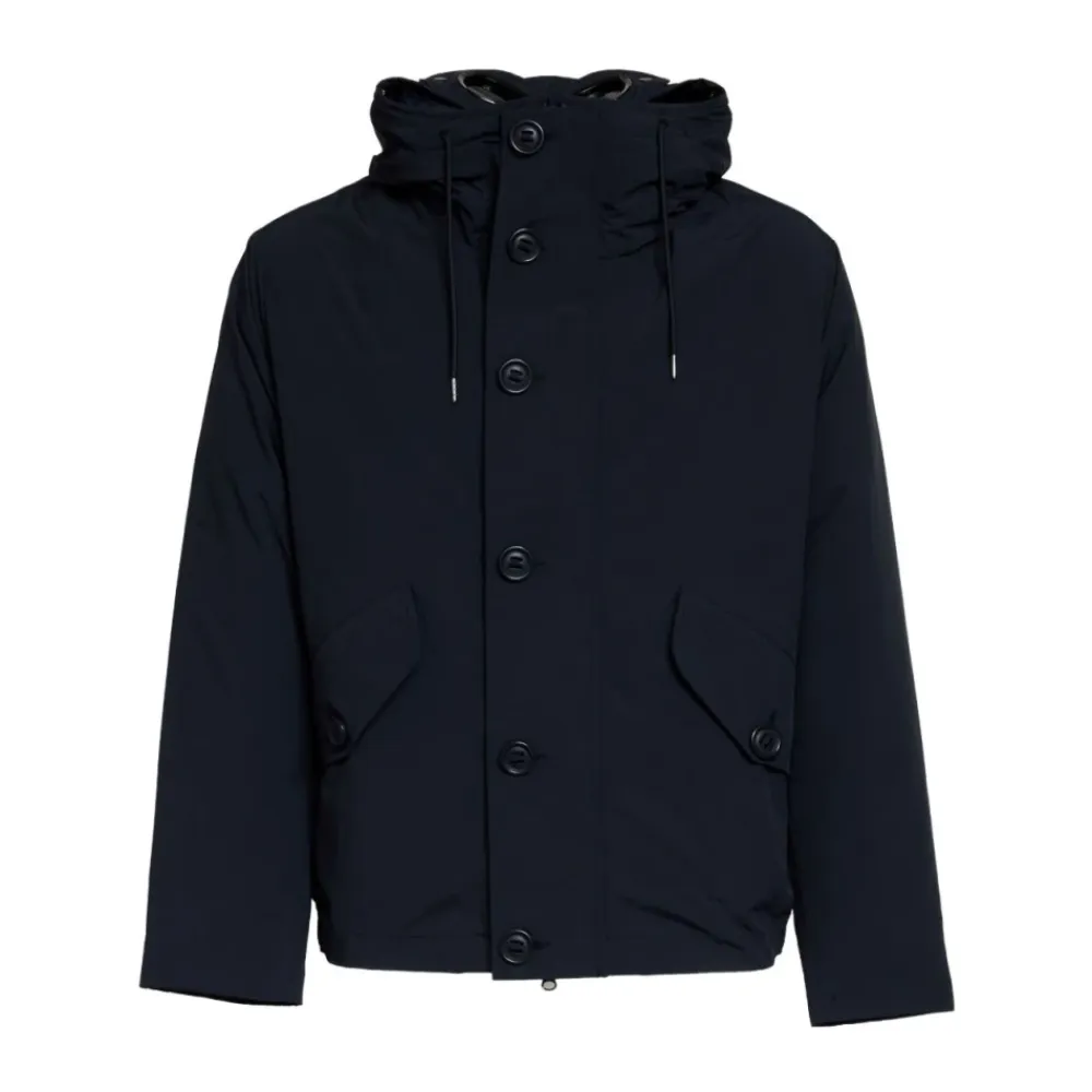 Jakker^C.P. Company Hooded Down Jacket Blå