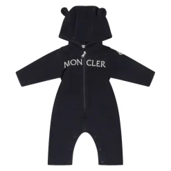 Bodystocking & Sæt^Moncler Hooded Fleece Onesie Blå