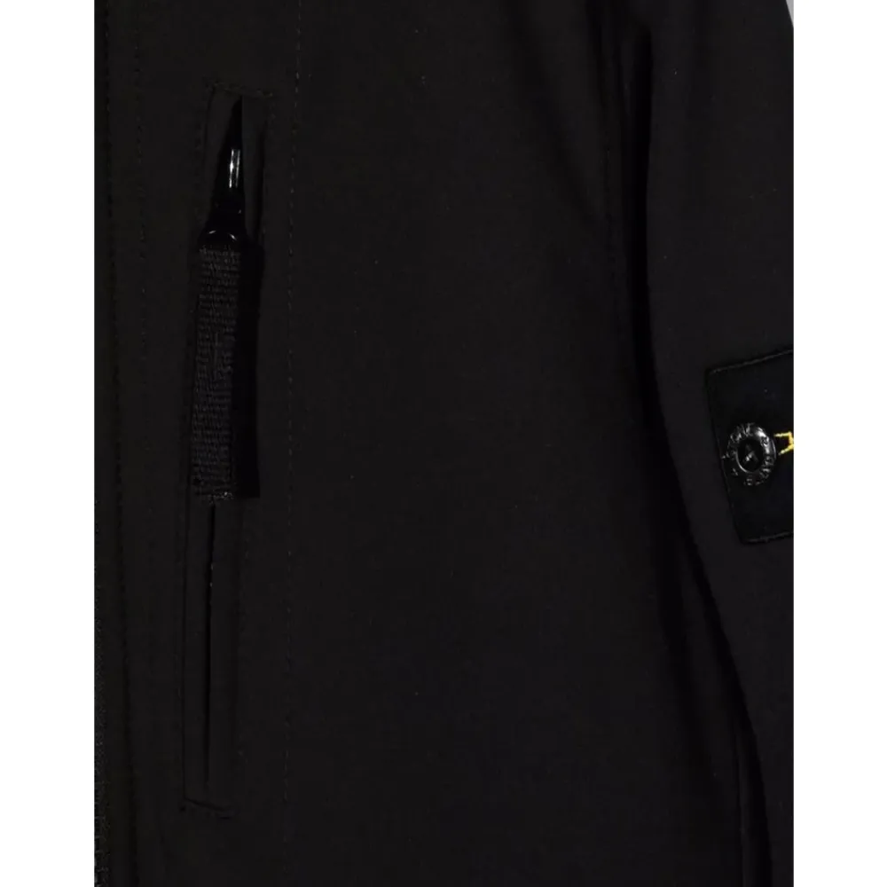 Jakker<Stone Island Hooded Jacket Sort