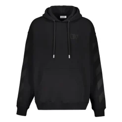 Trøjer^Off White Hooded Sweatshirt Sort