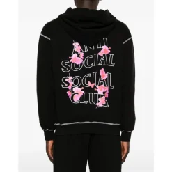 Trøjer^Anti Social Social Club Hoodie Sort
