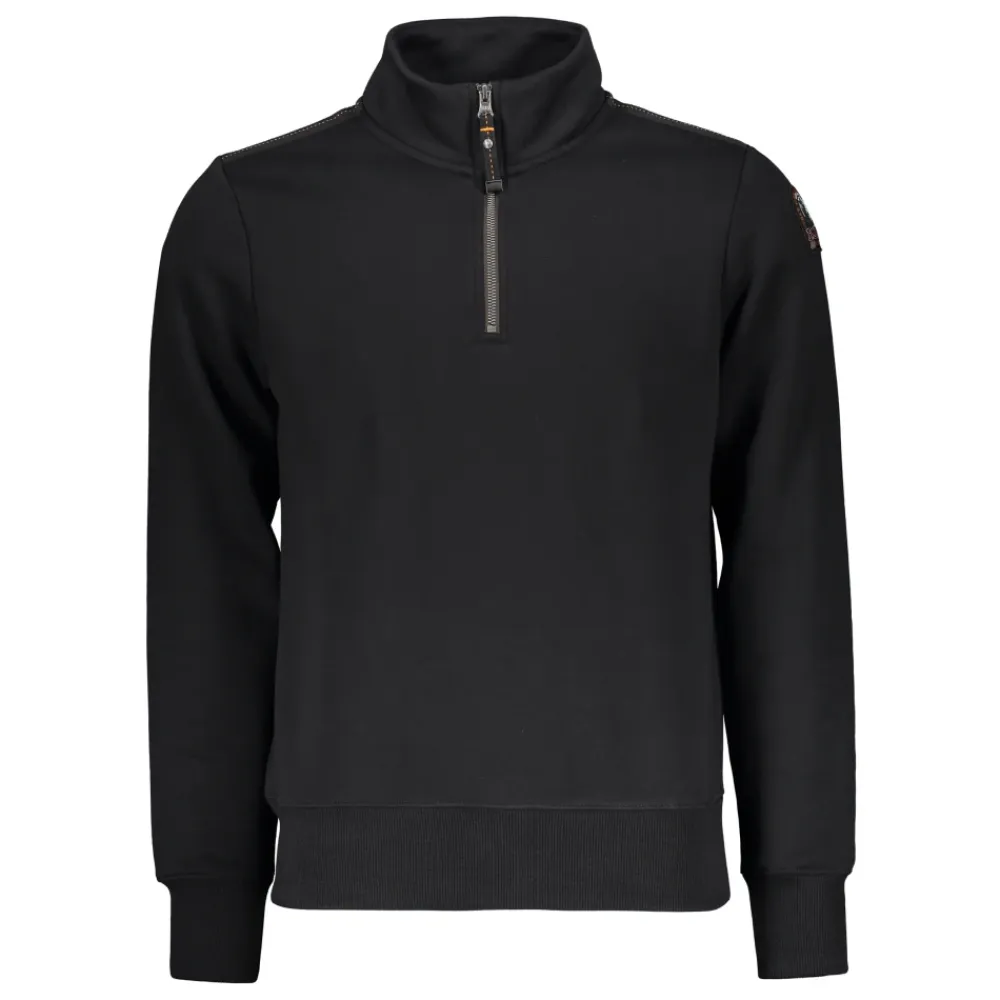 Trøjer<Parajumpers Hoodie med lynlås Sort