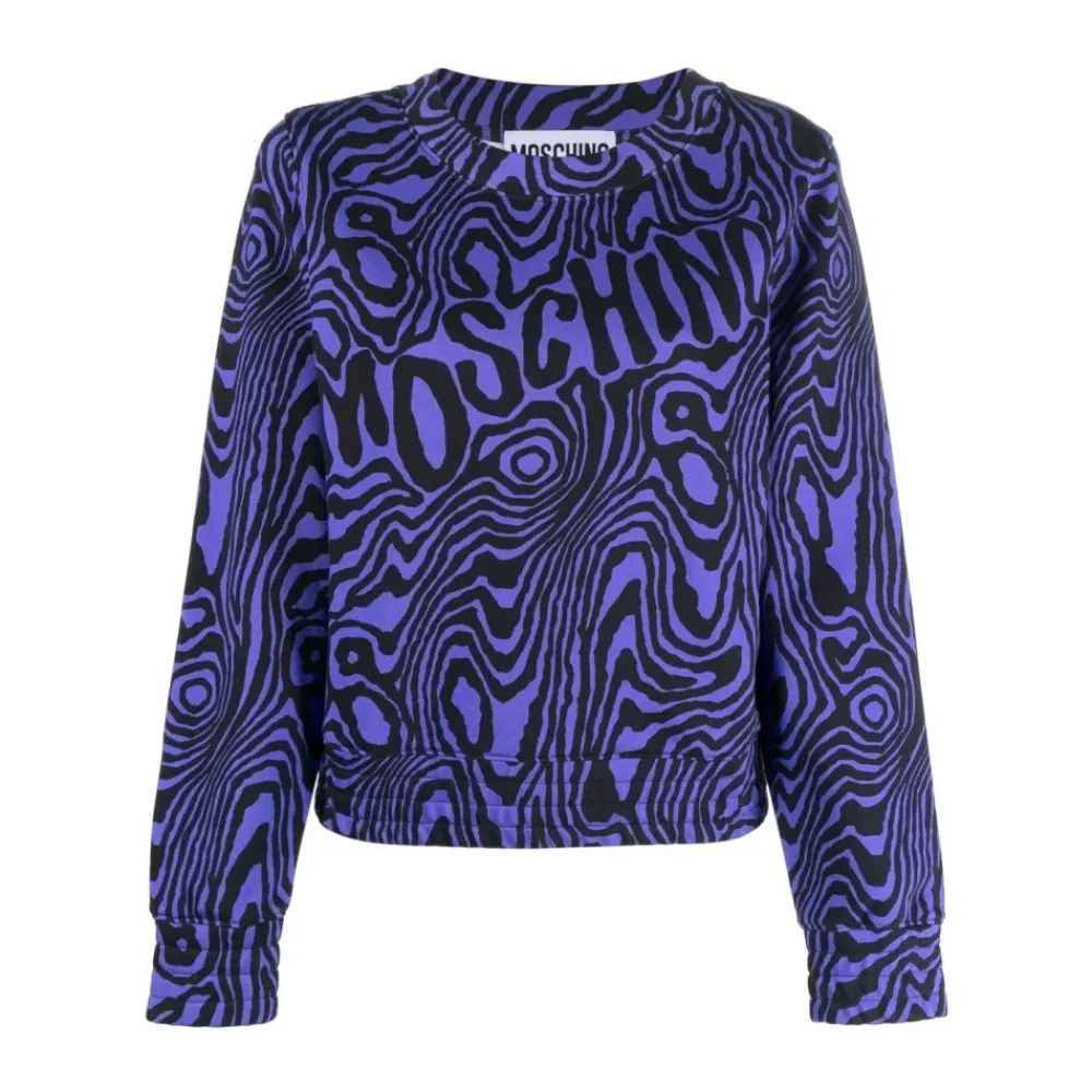 Sweatshirts|Striktrøjer & Sweatere^Moschino Hoodies Blå