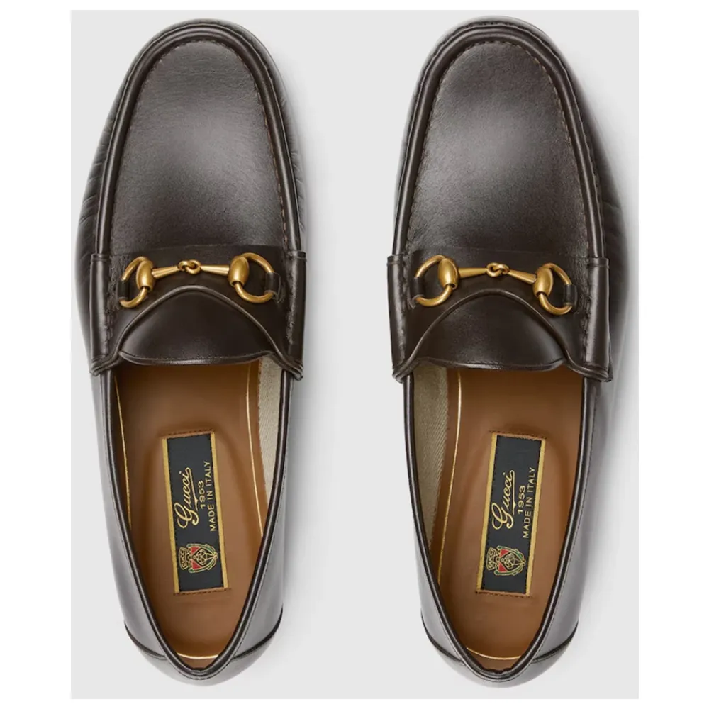 Loafers<Gucci Horsebit 1953 Loafer Brun
