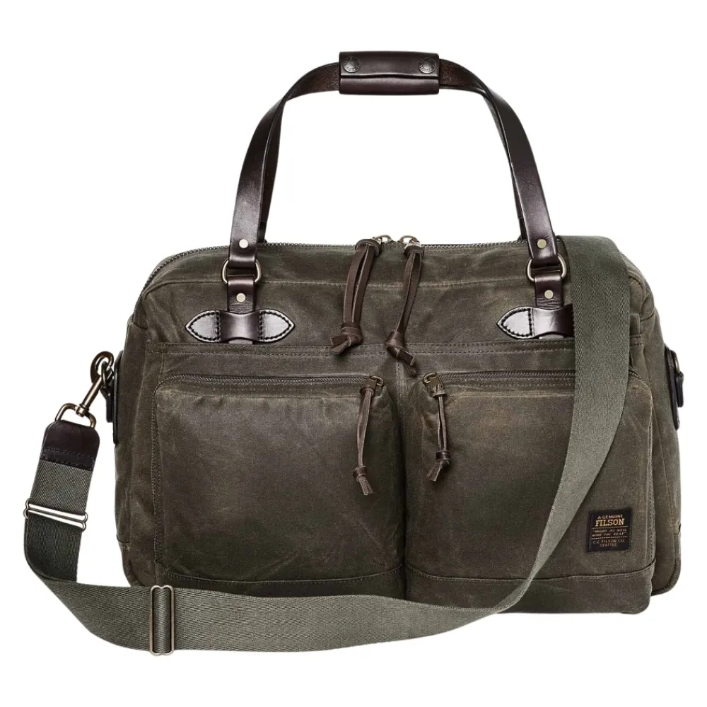 Rejsetasker<Filson 48-Hour Tin Cloth Duffle Bag Grøn
